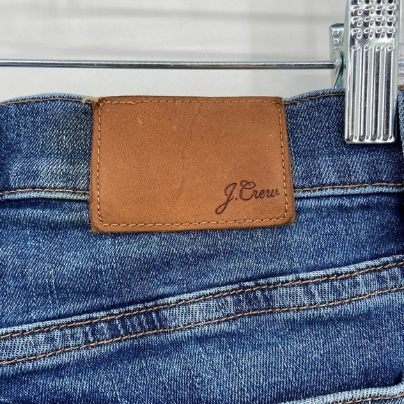 J. CREW Mid Rise Medium Wash Skinny Denim Blue Jeans Size 26 - Picture 6 of 10